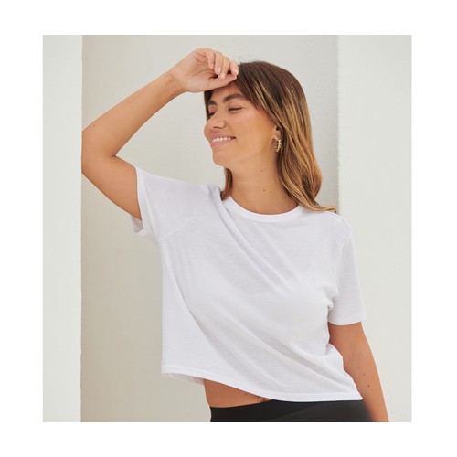 Tee-shirt court femme