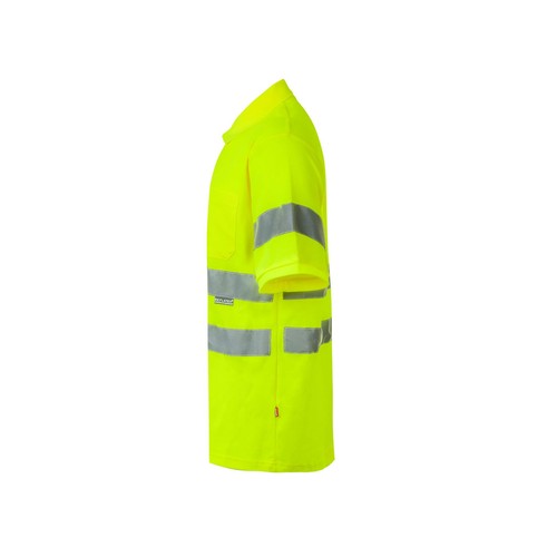 POLO COTON/POLYESTER À MANCHES COURTES HAUTE VISIBILTÉ thumbnail 5