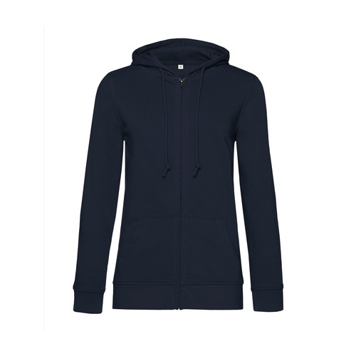 Sweat capuche zippé organique femme thumbnail 4