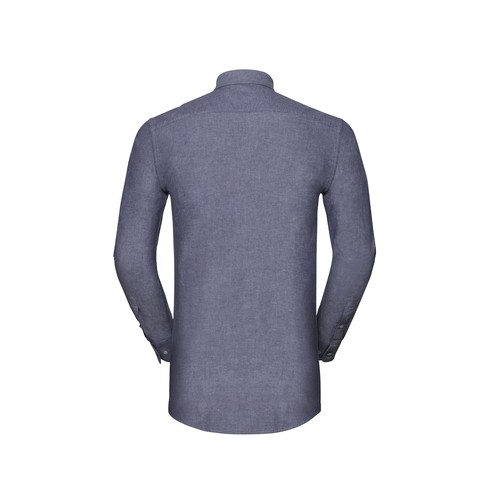 MEN'S LONG SLEEVE TAILORED WASHED OXFORD SHIRT