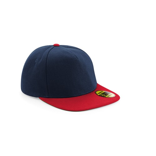 Casquette style rappeur avec visière contrastée thumbnail 4