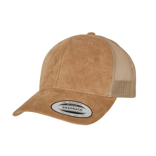 Casquette style trucker aspect daim