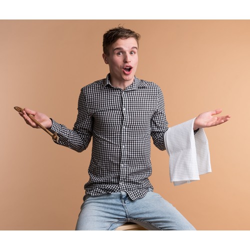 WAFFLE KITCHEN TOWEL