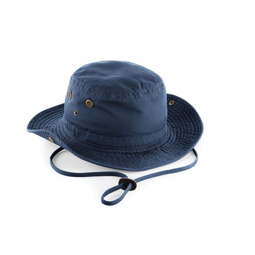 Chapeau en coton lourd délavé