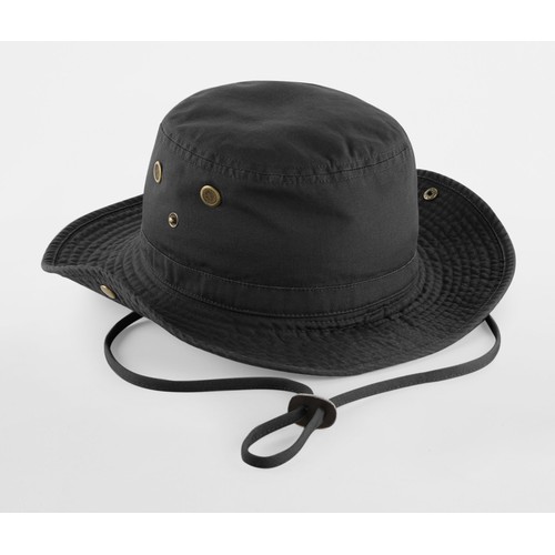 Chapeau en coton lourd délavé