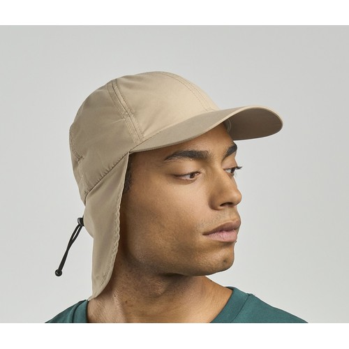 Casquette type légionnaire en polyester recyclé