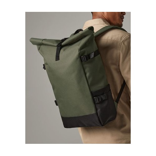 Sac à dos avec fermeture à enroulement