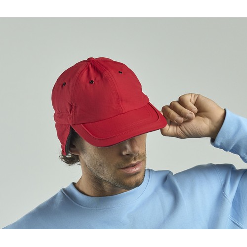 Casquette hiver en nylon et polyester recyclés