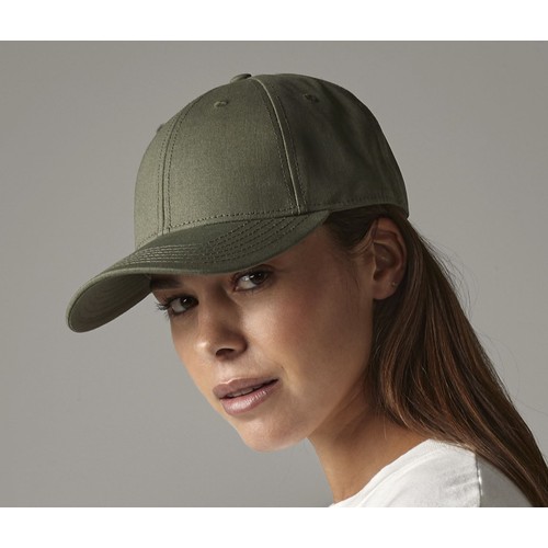 Casquette 6 pans en coton organique