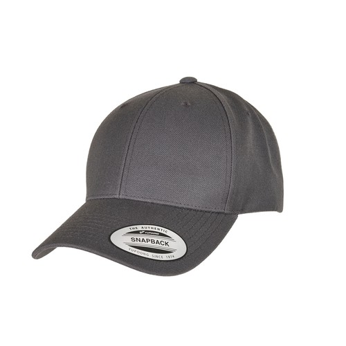 Casquette snapback visière incurvée