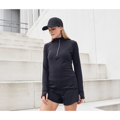 1/4 zip tee-shirt sport