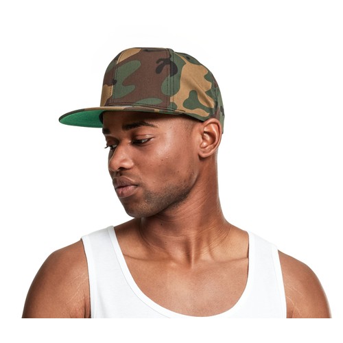 Casquette style rappeur camouflage