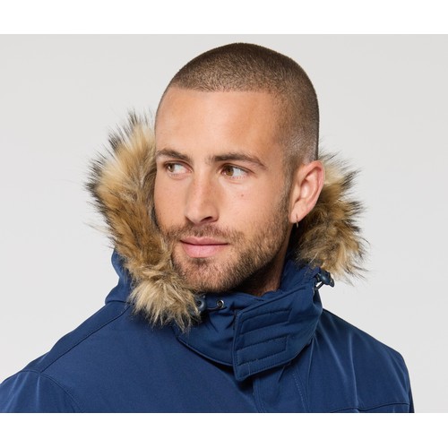 Capuche Softshell fourrure