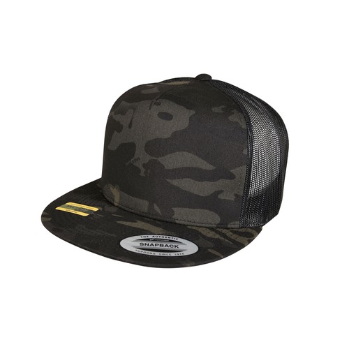 Casquette 5 pans style trucker