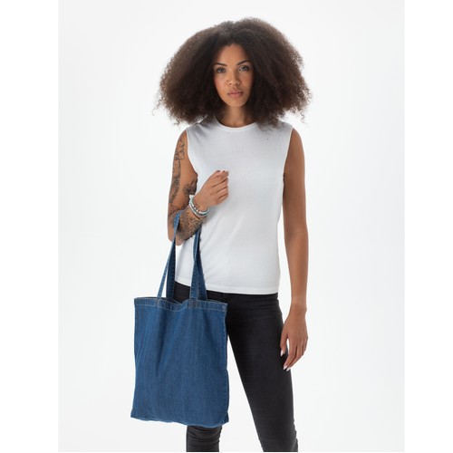 Sac shopping en denim