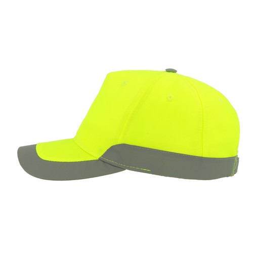 Casquette 5 pans haute visibilté