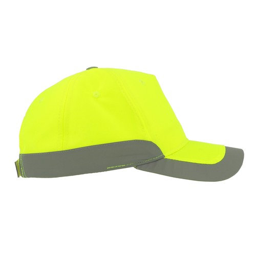 Casquette 5 pans haute visibilté