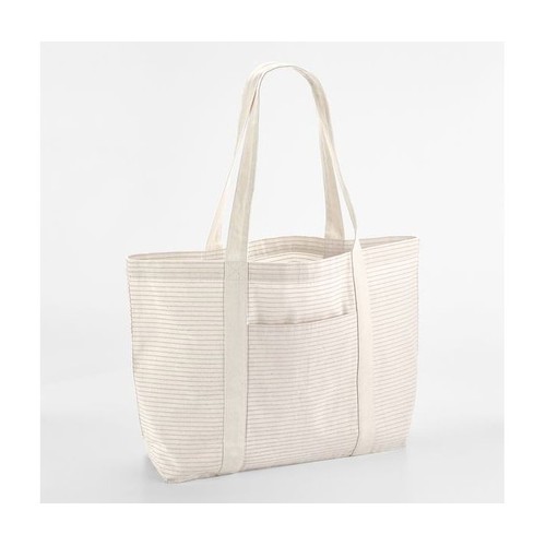 Grand sac shopping rayé thumbnail 4
