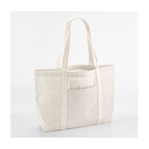 Grand sac shopping rayé thumbnail 4