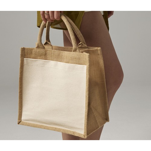 Sac shopping en toile de jute