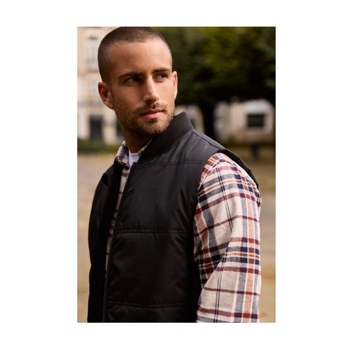 Bodywarmer unisexe avec bord côte au col thumbnail 17