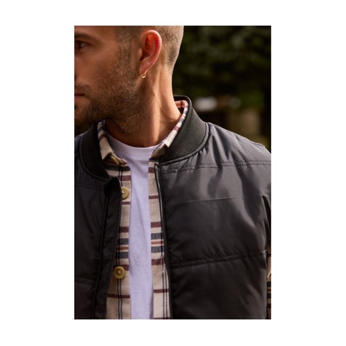 Bodywarmer unisexe avec bord côte au col thumbnail 15