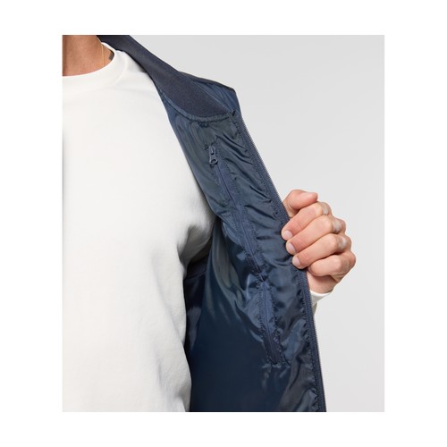 Bodywarmer unisexe avec bord côte au col thumbnail 5