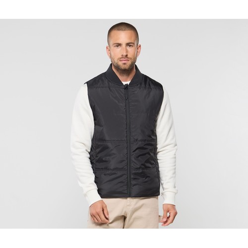 Bodywarmer unisexe avec bord côte au col thumbnail 6