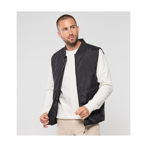 Bodywarmer unisexe avec bord côte au col thumbnail 8