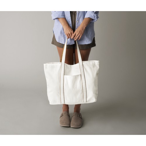 Grand sac shopping fermeture magnétique