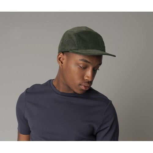 Casquette camper en velours côtelé organique