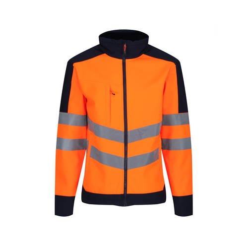 Veste Softshell 3 couches visibilité augmentée thumbnail 4