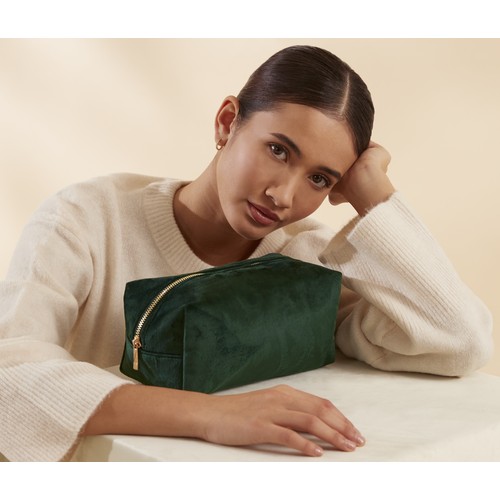 Pochette en velours
