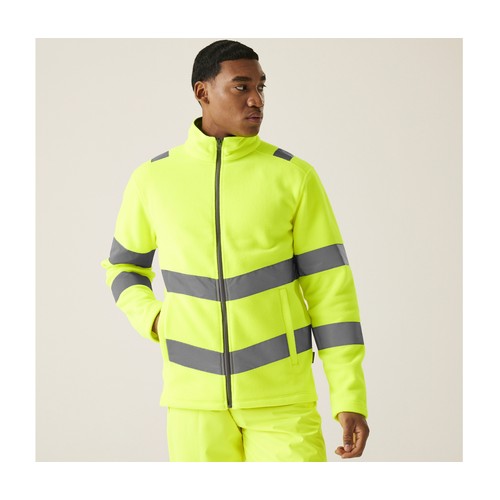 Veste polaire visibilité augmentée