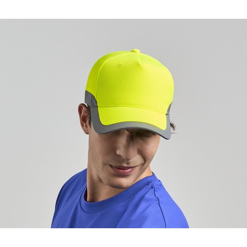 Casquette 5 pans visibilité augmentée