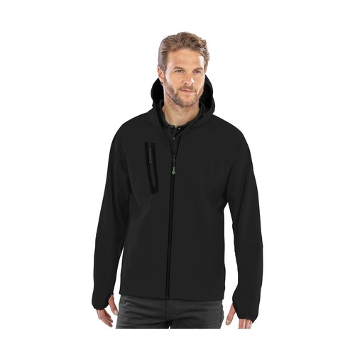 Softshell capuche 3 couches