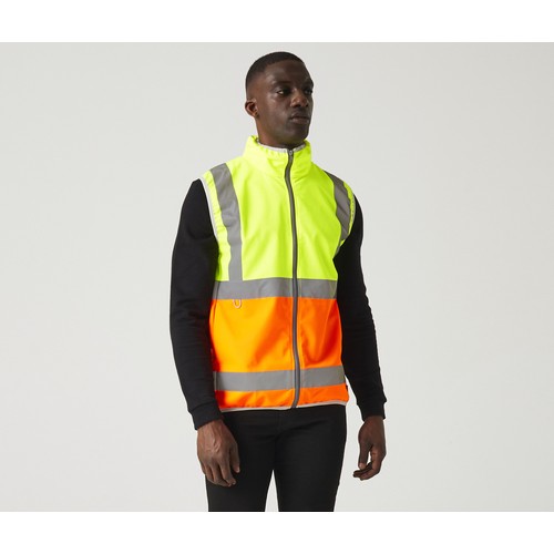 Bodywarmer haute visibilité léger