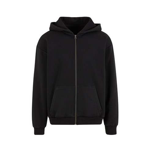 Sweat capuche zippé lourd délavé thumbnail 5