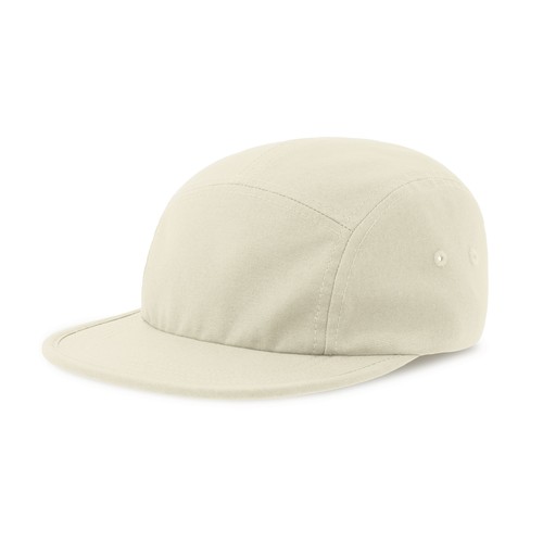 Casquette 5 pans visière plate effet délavé