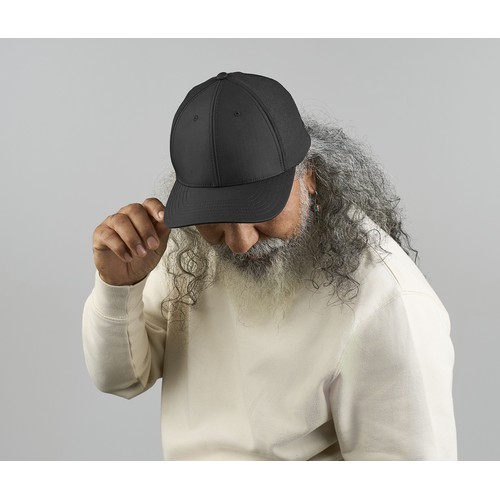 Casquette 6 pans avec protection anti UV