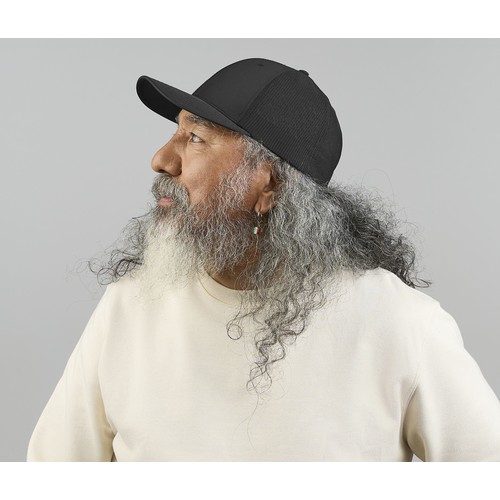 Casquette 6 pans avec protection anti UV thumbnail 5