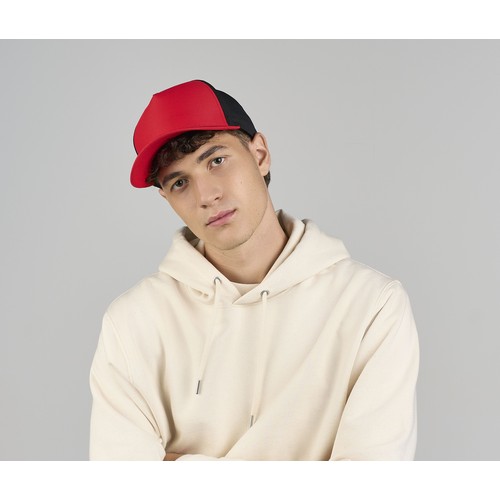 Casquette 5 pans respirante