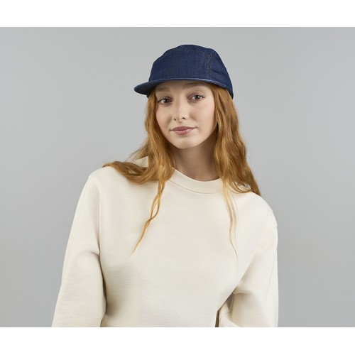 Casquette 5 pans en denim