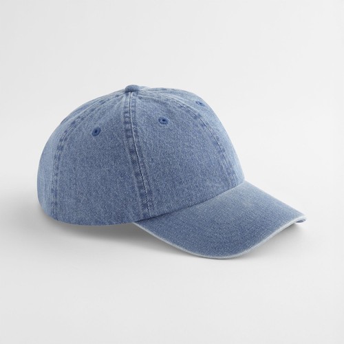 Casquettes 6 pans en coton denim thumbnail 5
