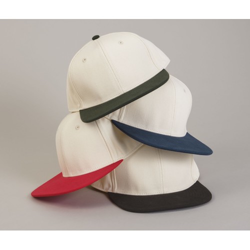 Casquette 6 pans contrastée