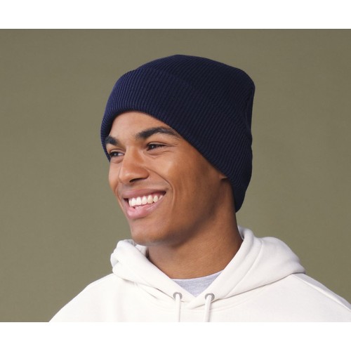 Bonnet en coton organique avec rabat