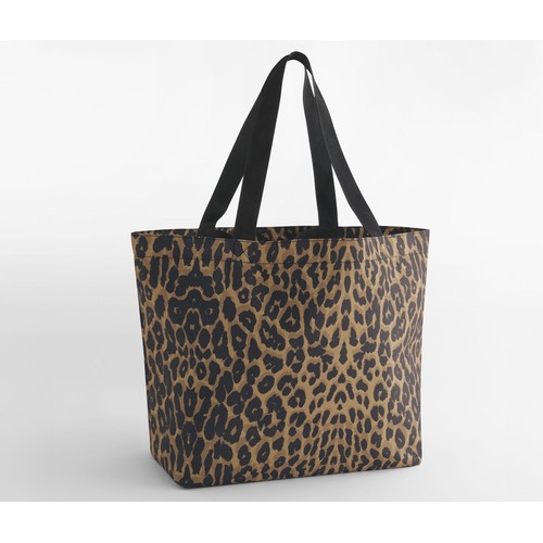 Grand sac shopping motif léopard thumbnail 4