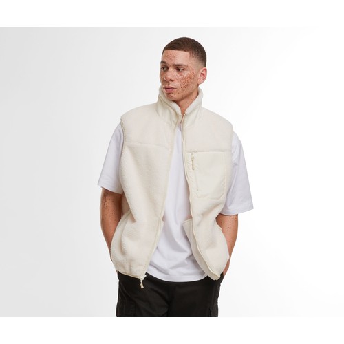 Bodywarmer polaire coupe-vent