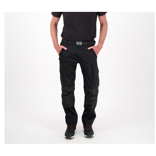 Pantalon stretch multipoches avec renforts