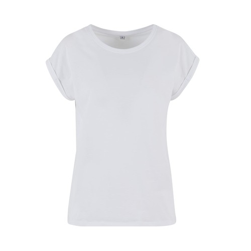 LADIES REGULAR EXTENDED SHOULDER TEE